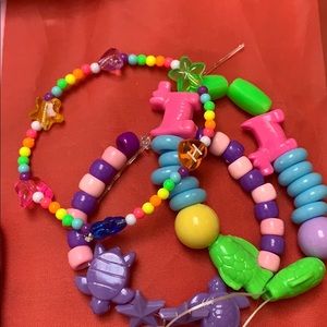 These bracelets were bought from eBay and etsy.